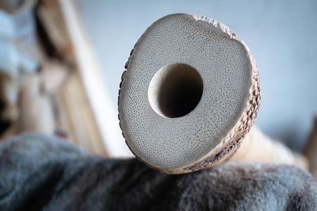 A close-up of a ceramic plate used in modern body armor, showing its layered structure and impact resistance.