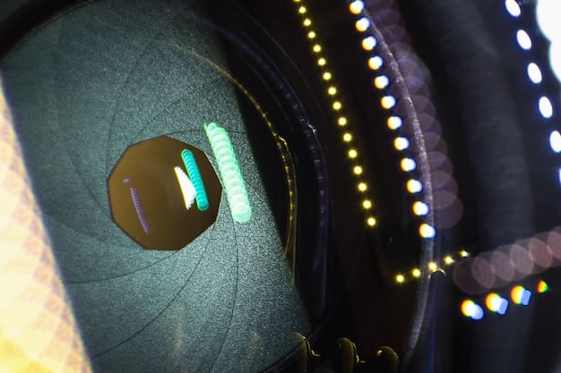 A close-up shot of a soldier's eye being scanned by an iris recognition device in a dimly lit environment, showcasing the technology's precision and reliability.