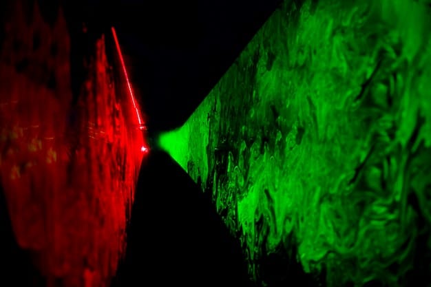 A photograph of a laser-guided bomb hitting a designated target during the Persian Gulf War, with only the target visibly damaged and surrounding areas untouched.