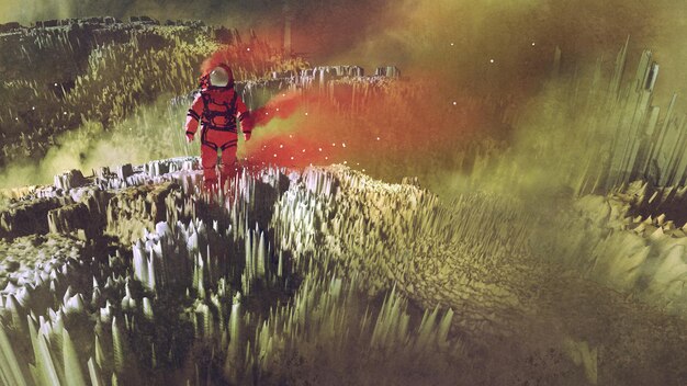 A mixed-media piece combining traditional painting with digital projections showing real-time battlefield data and drone footage, highlighting the constant surveillance and information overload of modern warfare.