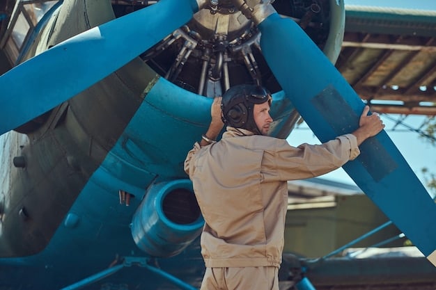 Ground crew performing maintenance checks on an F-15EX Eagle II, highlighting its accessibility and design for easier traditional maintenance compared to a stealth aircraft.