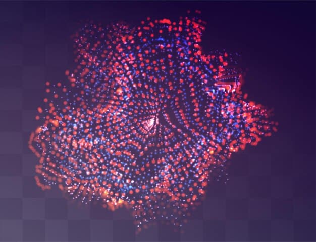 A stylized representation of an AI neural network layered over a map of global cyber connections, with abstract glowing lines indicating data flow and threat analysis, conveying advanced cybersecurity.
