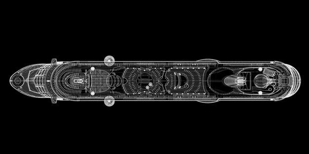 A detailed, high-resolution image of a computer-aided design (CAD) model of a futuristic military aircraft, displaying complex internal systems and digital wireframes, symbolizing advanced R&D.