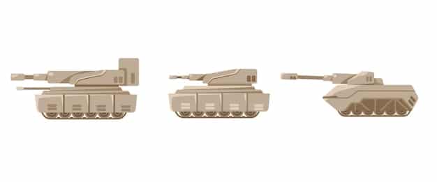 A diagram illustrating the layered composition of composite armor used in the M1 Abrams tank. The diagram shows alternating layers of steel, ceramics, and other materials, highlighting the complexity and effectiveness of the armor. This image demonstrates the US focus on advanced armor technology.