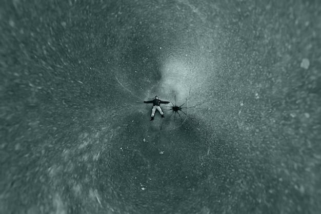 An illustration showcasing the challenges of underwater acoustic communication. The image depicts an underwater drone attempting to transmit data via sound waves, which are being distorted by marine life, reflections off the seafloor, and varying water densities.