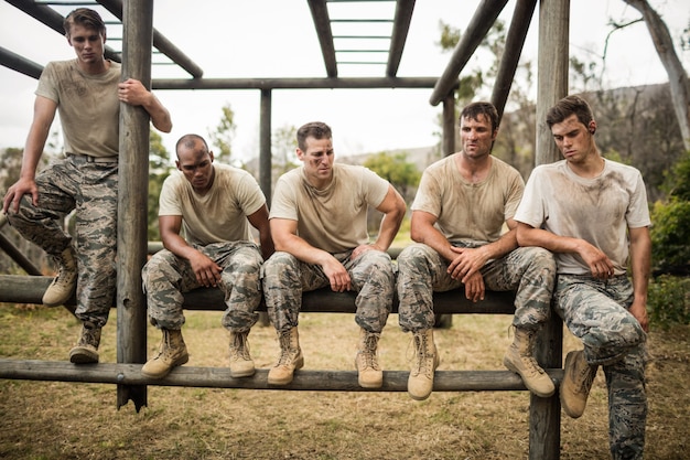 A group of U.S. and European soldiers participating in joint training during Defender Europe. The soldiers are using various equipment, and the scene emphasizes cooperation and shared objectives. This image adds relevant context to the topic What are the 5 Major International Military Exercises the US is Participating in This Quarter?
